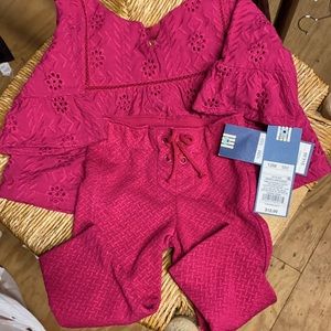 NWT Infant girls pant set